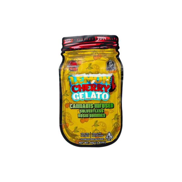 Backpackboyz's Lemon Cherry Gelato Gummies