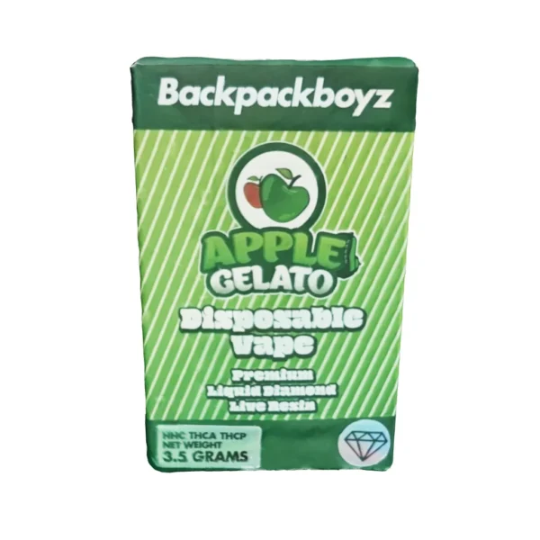 Backpack Boyz Apple Gelato 3.5G Live Resin Disposable Vape