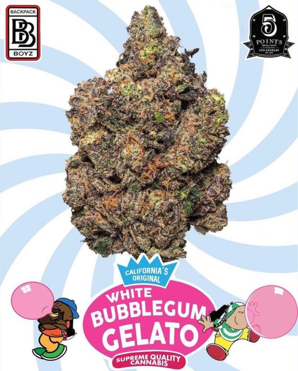 White Bubblegum Gelato Backpack Boyz